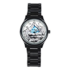 Hands Horse Hand Dream Stainless Steel Round Watch by HermanTelo