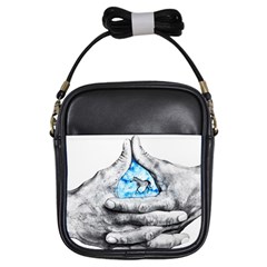 Hands Horse Hand Dream Girls Sling Bag by HermanTelo