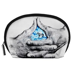 Hands Horse Hand Dream Accessory Pouch (large) by HermanTelo