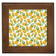 Pineapples Framed Tile by goljakoff