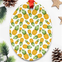 Pineapples Ornament (oval)