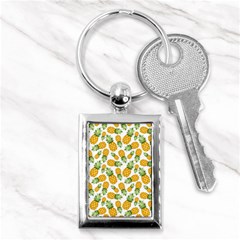 Pineapples Key Chain (rectangle)