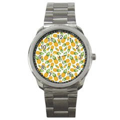 Pineapples Sport Metal Watch