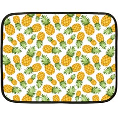 Pineapples Fleece Blanket (mini) by goljakoff