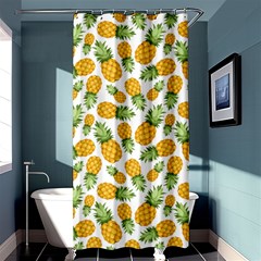 Pineapples Shower Curtain 36  X 72  (stall) 