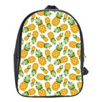 Pineapples School Bag (XL) Front