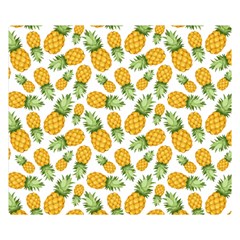 Pineapples Double Sided Flano Blanket (small) 