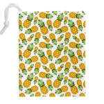 Pineapples Drawstring Pouch (5XL) Back