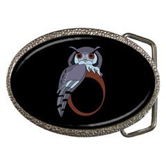 An Old Grumpy Grandpa Scop Owl Belt Buckles by WayfarerApothecary