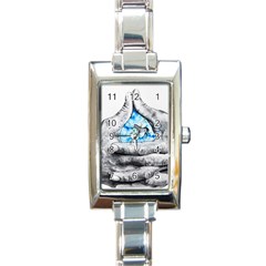 Hands Horse Hand Dream Rectangle Italian Charm Watch by HermanTelo