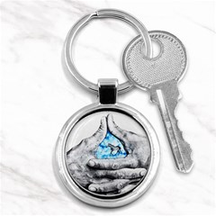 Hands Horse Hand Dream Key Chain (round) by HermanTelo