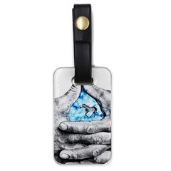 Hands Horse Hand Dream Luggage Tag (one Side)