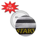 Asphalt Begin Bright Expectation 1.75  Buttons (10 pack) Front