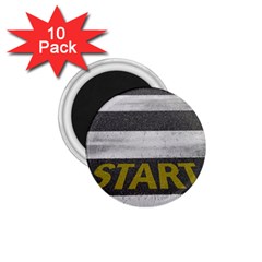 Asphalt Begin Bright Expectation 1 75  Magnets (10 Pack)  by HermanTelo