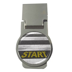 Asphalt Begin Bright Expectation Money Clips (round)  by HermanTelo