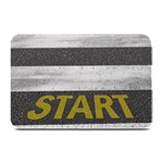 Asphalt Begin Bright Expectation Plate Mats 18 x12  Plate Mat