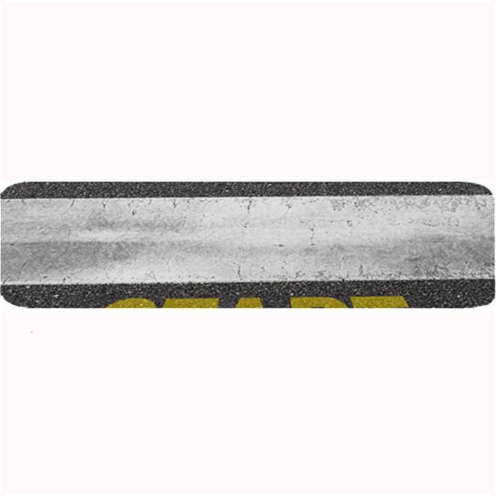 Asphalt Begin Bright Expectation Large Bar Mats