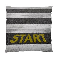 Asphalt Begin Bright Expectation Standard Cushion Case (one Side) by HermanTelo