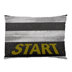 Asphalt Begin Bright Expectation Pillow Case by HermanTelo