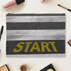 Asphalt Begin Bright Expectation Cosmetic Bag (xl) by HermanTelo