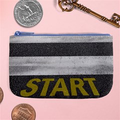 Asphalt Begin Bright Expectation Large Coin Purse