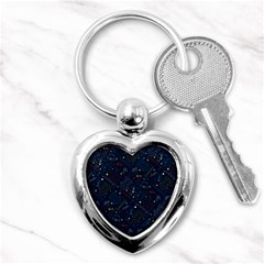 Traditional Tribal Pattern Key Chain (heart) by tmsartbazaar