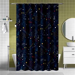 Traditional Tribal Pattern Shower Curtain 48  X 72  (small)  by tmsartbazaar