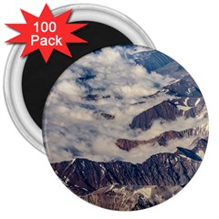 Andes Mountains Aerial View, Chile 3  Magnets (100 Pack) by dflcprintsclothing