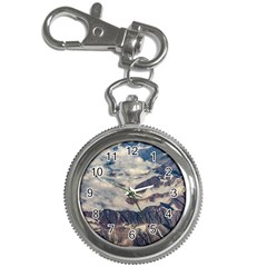 Andes Mountains Aerial View, Chile Key Chain Watches by dflcprintsclothing