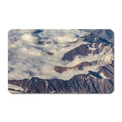 Andes Mountains Aerial View, Chile Magnet (rectangular) by dflcprintsclothing