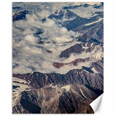 Andes Mountains Aerial View, Chile Canvas 16  X 20  by dflcprintsclothing