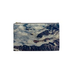 Andes Mountains Aerial View, Chile Cosmetic Bag (small) by dflcprintsclothing