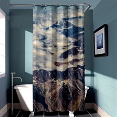 Andes Mountains Aerial View, Chile Shower Curtain 36  X 72  (stall) 