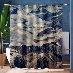 Andes Mountains Aerial View, Chile Shower Curtain 60  X 72  (medium)  by dflcprintsclothing