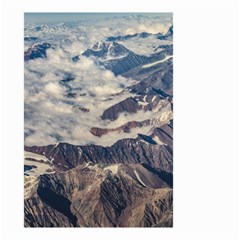 Andes Mountains Aerial View, Chile Small Garden Flag (two Sides) by dflcprintsclothing