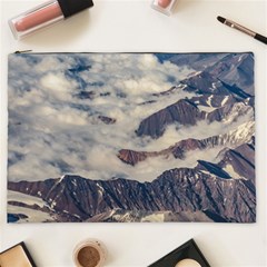 Andes Mountains Aerial View, Chile Cosmetic Bag (xxl) by dflcprintsclothing