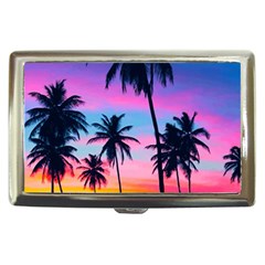 Sunset Palms Cigarette Money Case