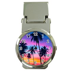 Sunset Palms Money Clip Watches