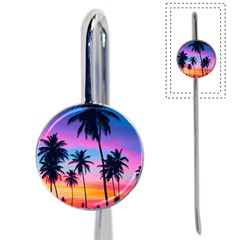 Sunset Palms Book Mark by goljakoff