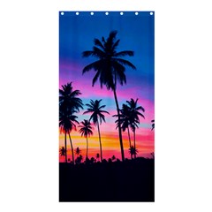 Sunset Palms Shower Curtain 36  X 72  (stall)  by goljakoff