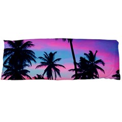 Sunset Palms Body Pillow Case (dakimakura) by goljakoff