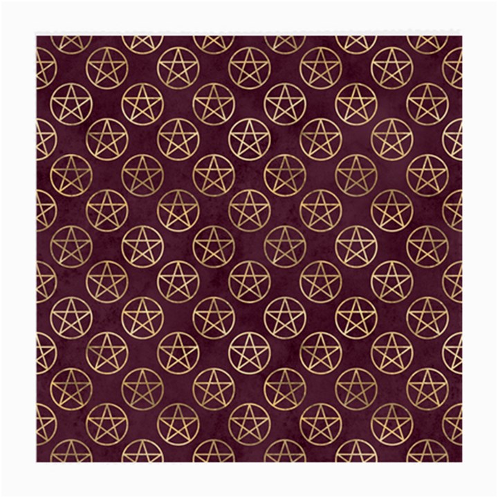 Golden Pentagram Medium Glasses Cloth (2 Sides)