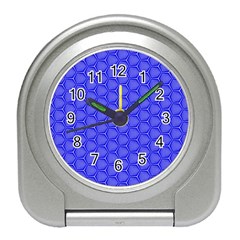 Blue-monday Travel Alarm Clock by roseblue