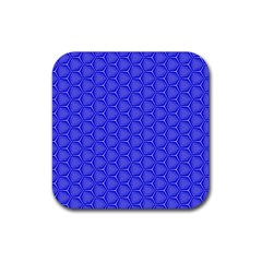 Blue-monday Rubber Coaster (square)  by roseblue