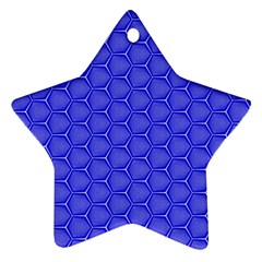 Blue-monday Star Ornament (two Sides)