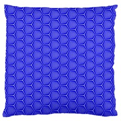 Blue-monday Large Flano Cushion Case (one Side) by roseblue