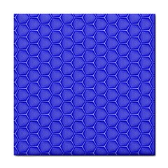 Blue-monday Tile Coaster by roseblue