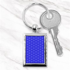 Blue-monday Key Chain (rectangle) by roseblue