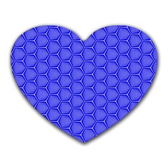 Blue-monday Heart Mousepads by roseblue