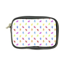 Multicolored Hands Silhouette Motif Design Coin Purse by dflcprintsclothing